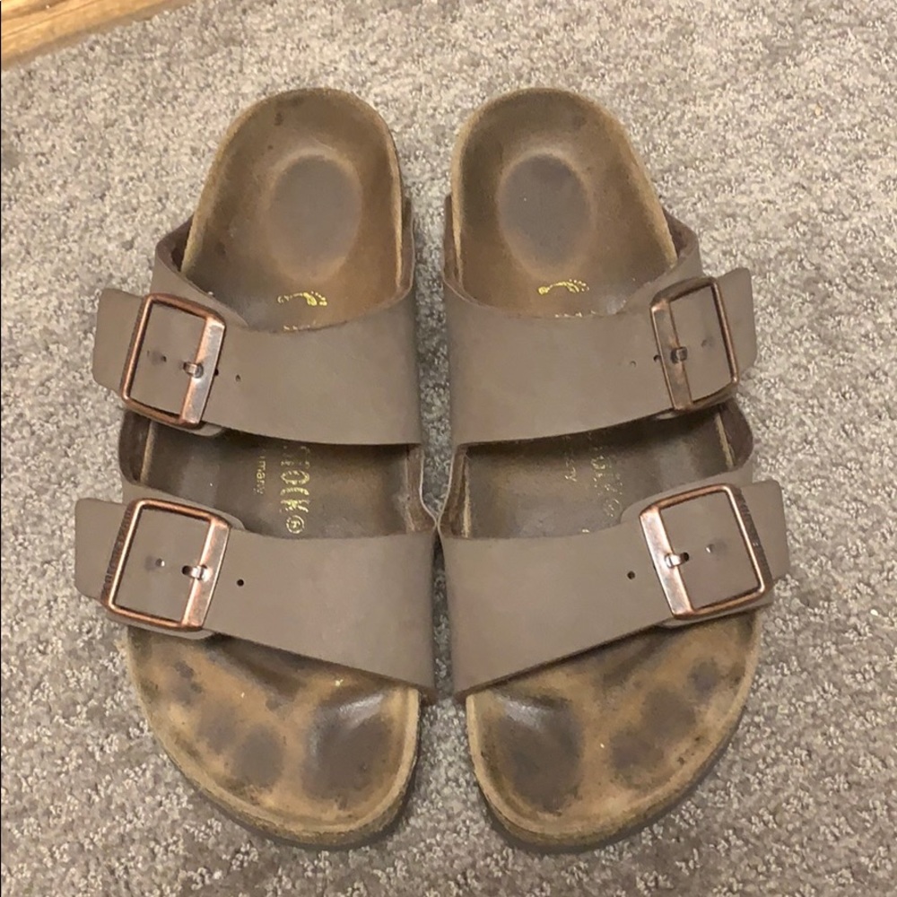 Tan Birkenstock’s